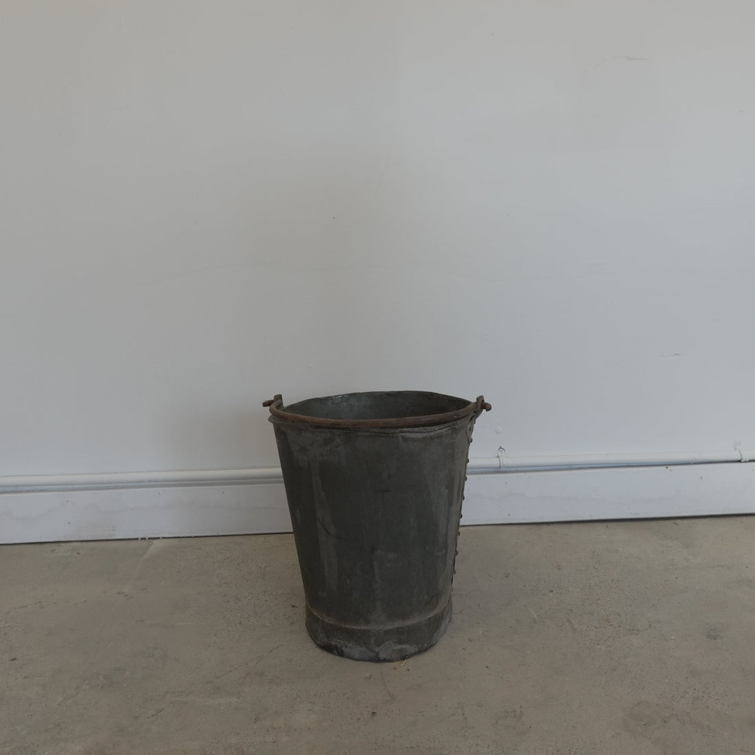 Antique French Iron Grape Buckets - Trouvaille Imports