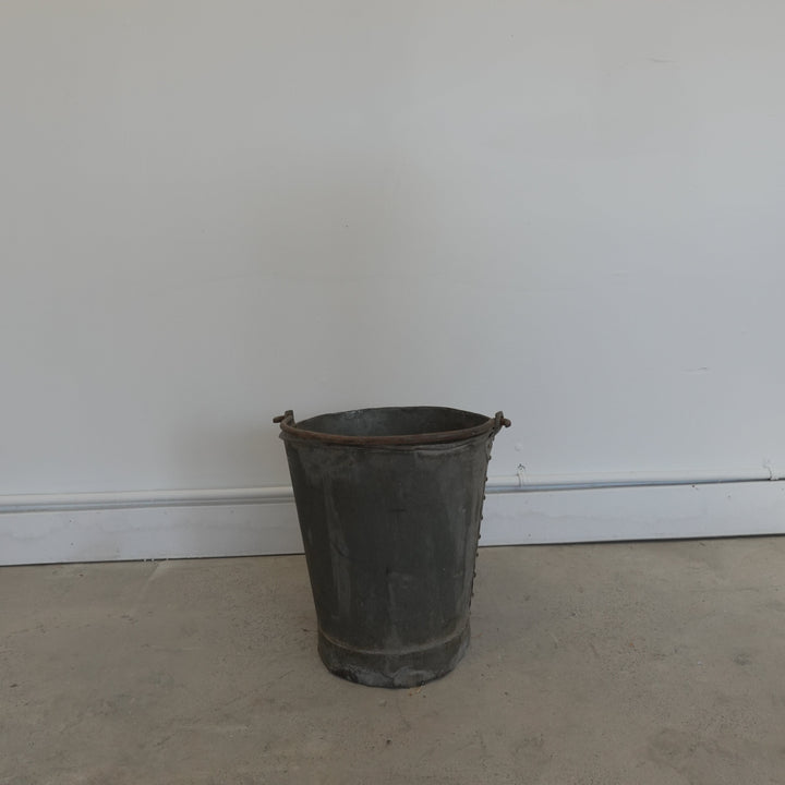 Antique French Iron Grape Buckets - Trouvaille Imports