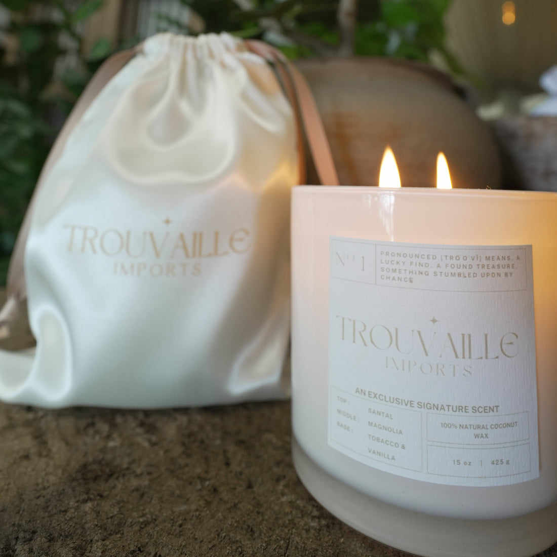 Trouvaille Luxury Candle - Trouvaille Imports