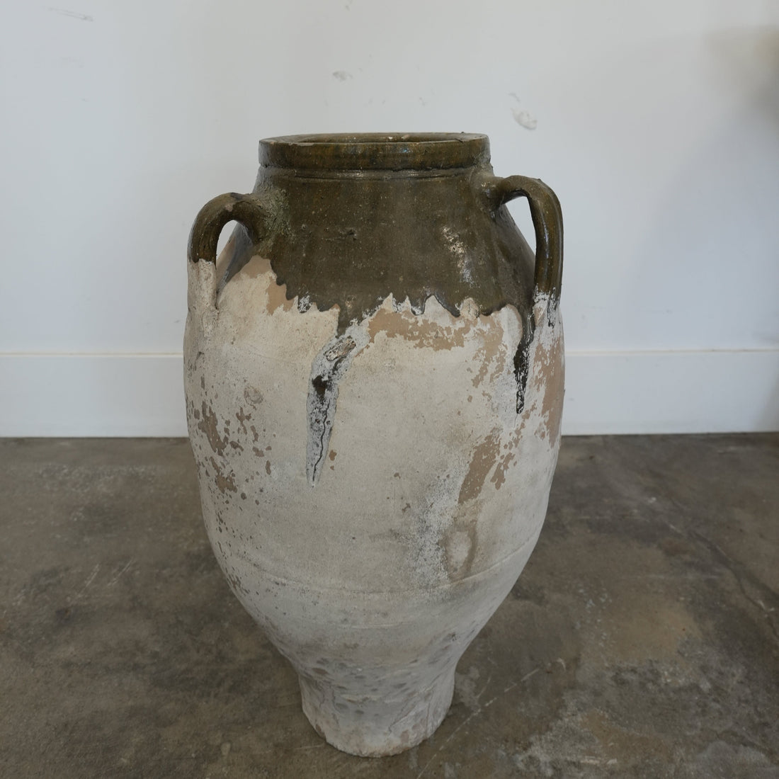 Antique Turkish Olive Oil Jar - Trouvaille Imports