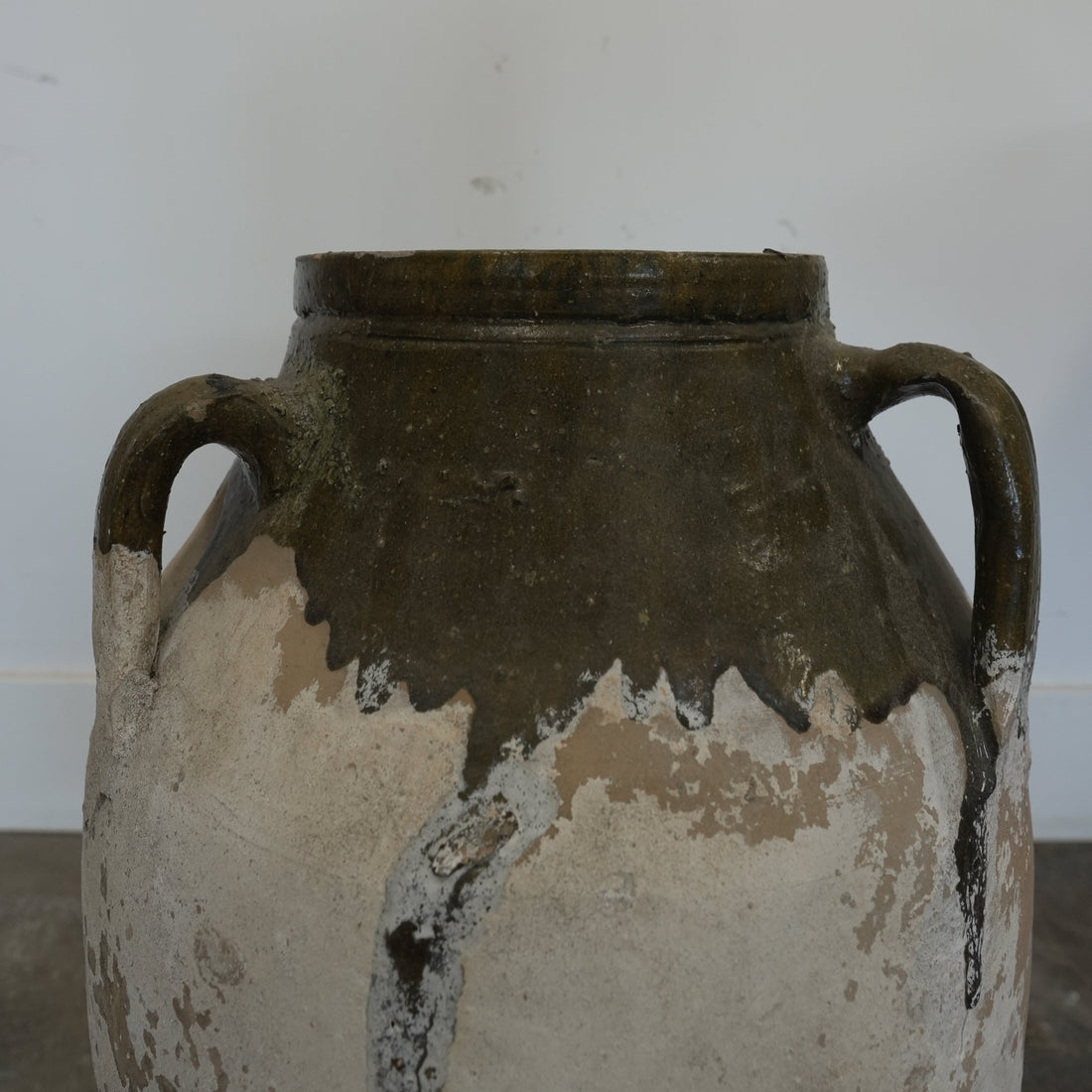 Antique Turkish Olive Oil Jar - Trouvaille Imports