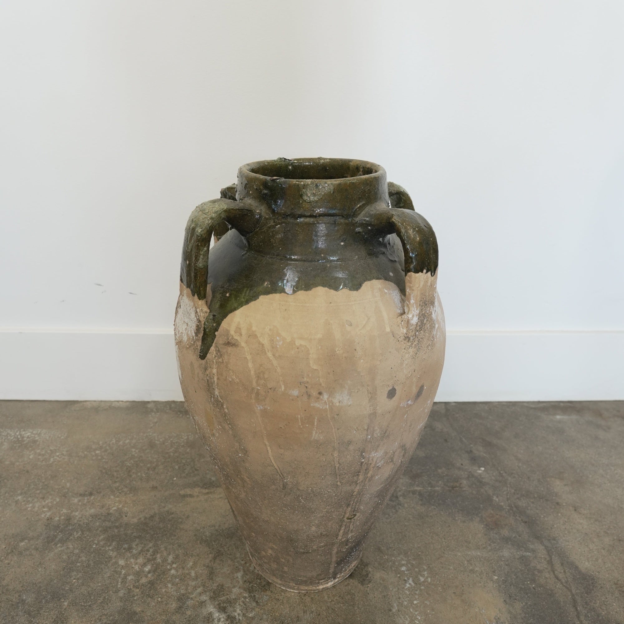 Vintage Turkish Olive Jar - Trouvaille Imports