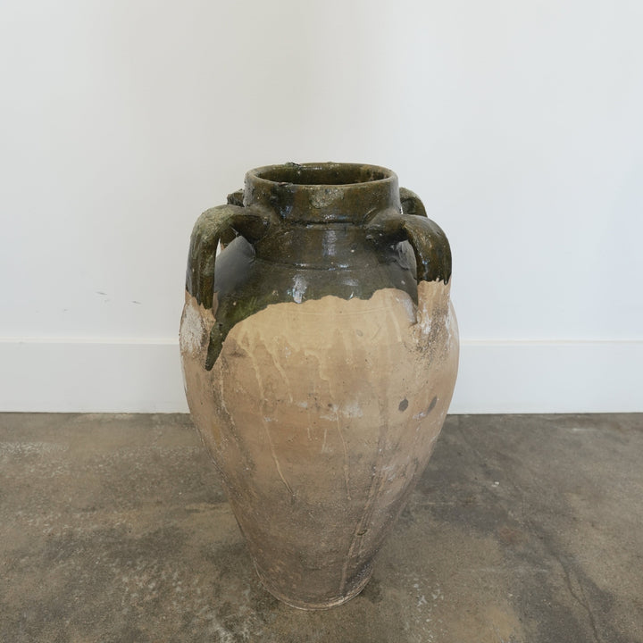 Vintage Turkish Olive Jar - Trouvaille Imports
