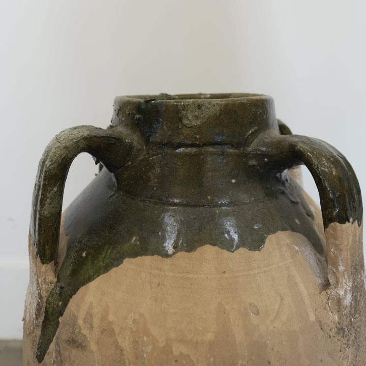 Vintage Turkish Olive Jar - Trouvaille Imports