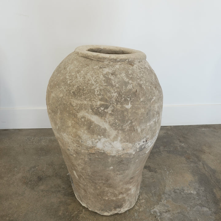 Vintage Limestone Planter - Trouvaille Imports