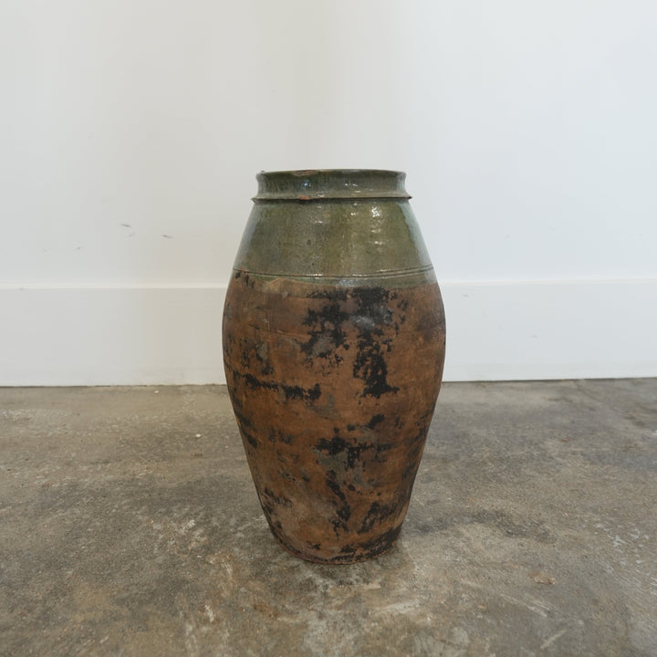 Antique Turkish Olive Oil Jar - Trouvaille Imports