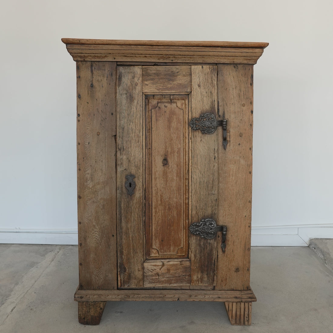 Antique 17th Century Dutch Wooden Chest