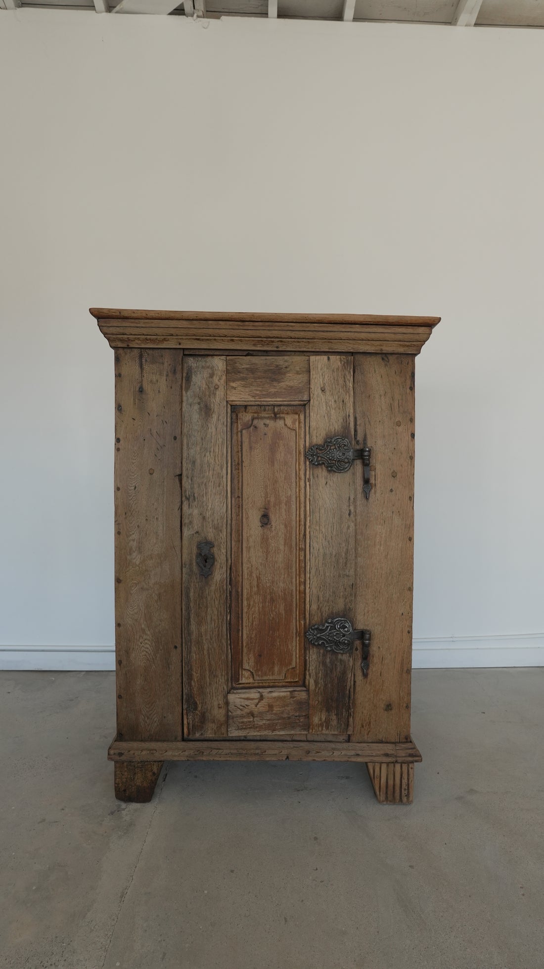 Antique 17th Century Dutch Wooden Chest
