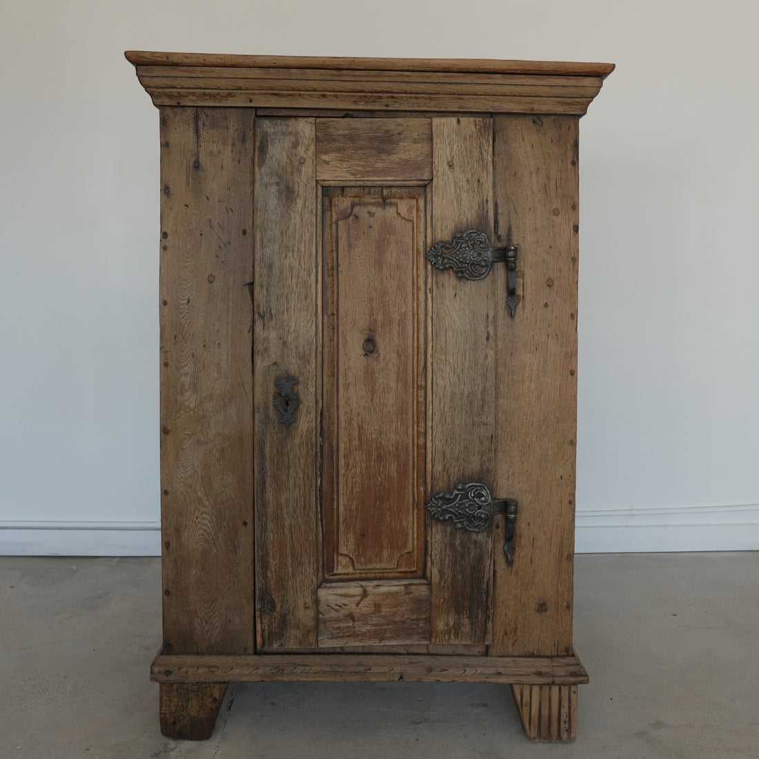 Antique 17th Century Dutch Wooden Chest
