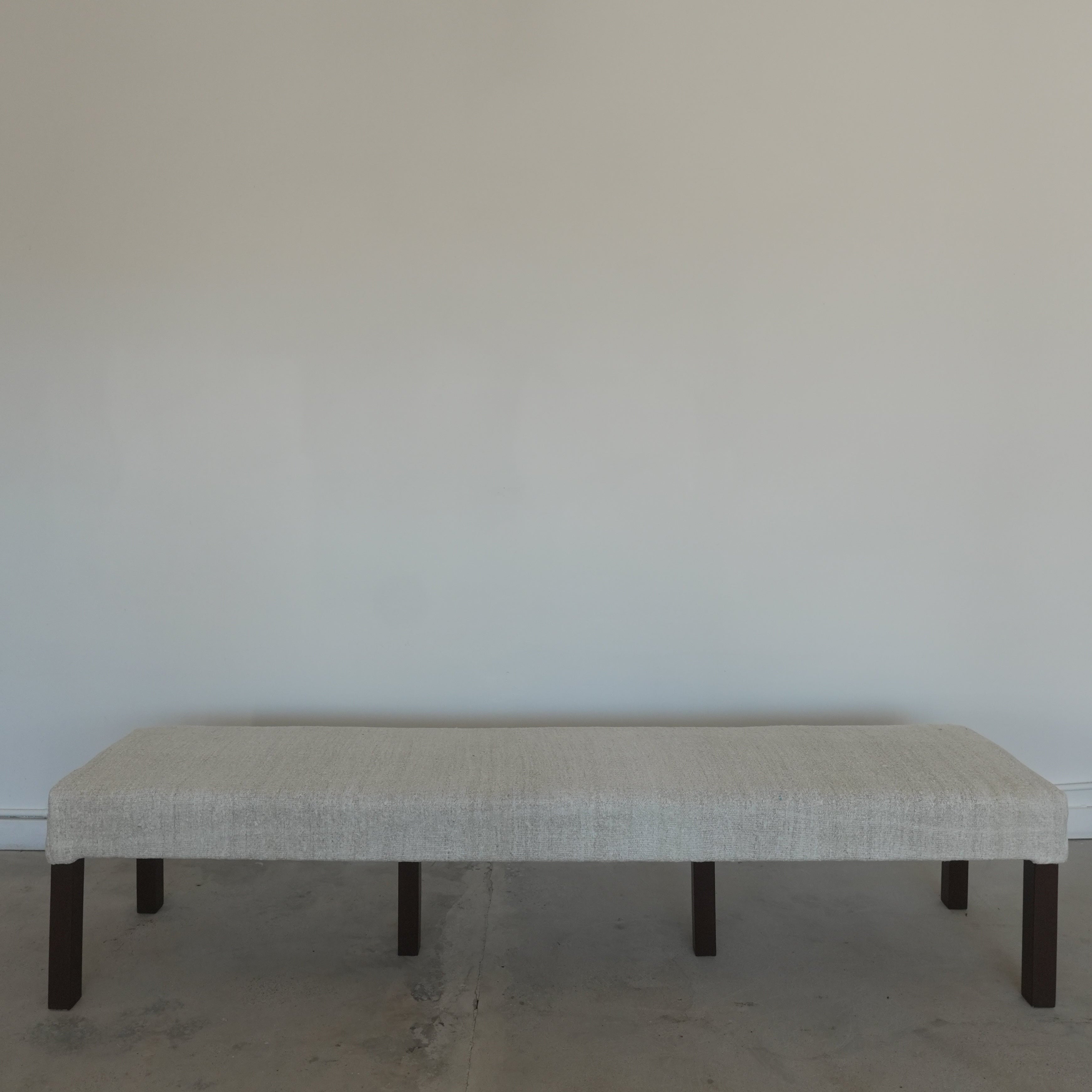 Vintage Turkish Upholstered Bench