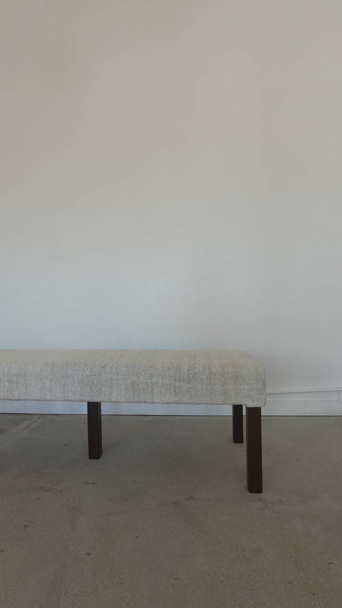 Vintage Turkish Upholstered Bench