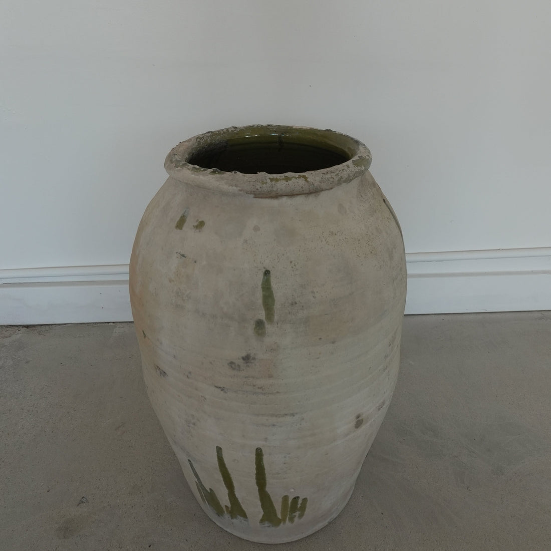 Spanish Antique Olive Jar - Trouvaille Imports