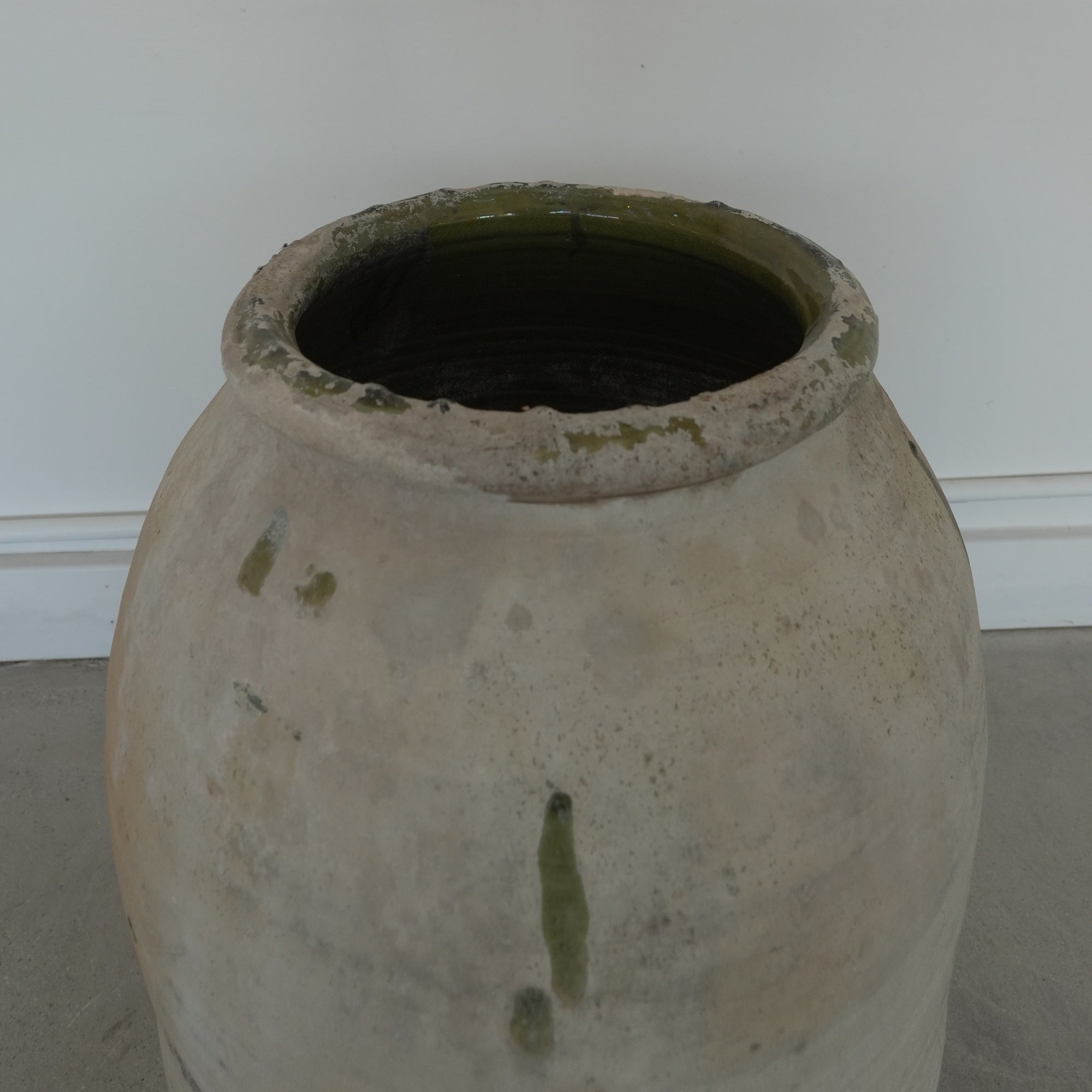 Spanish Antique Olive Jar - Trouvaille Imports