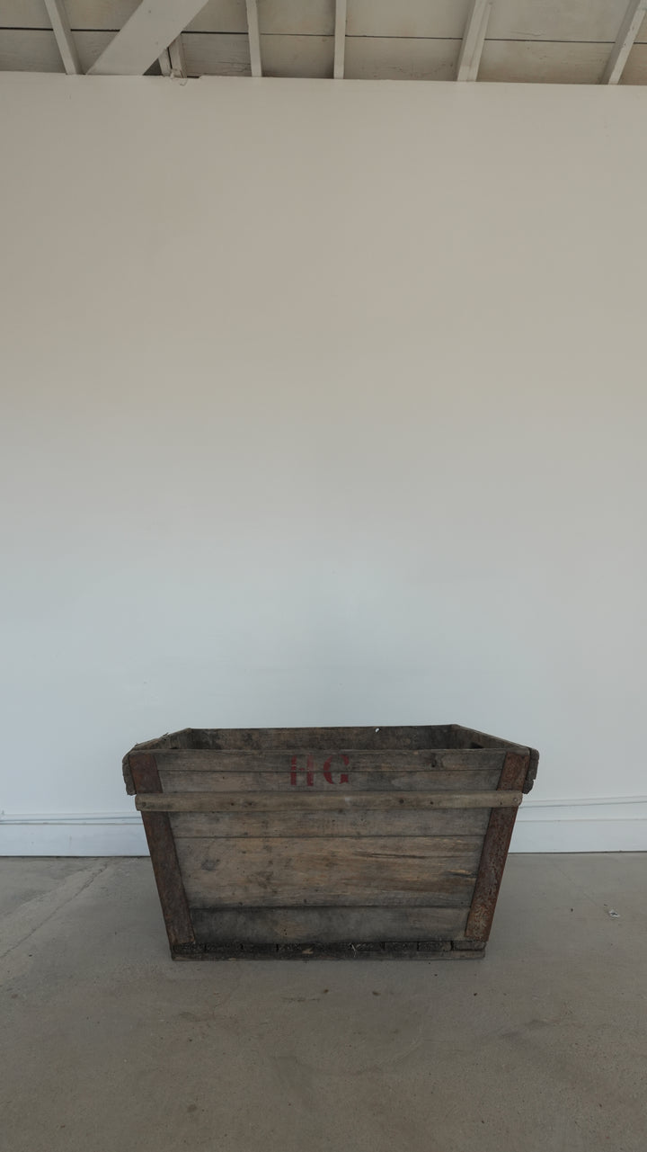 Antique French Wine And Champagne Harvest Bucket - Trouvaille Imports