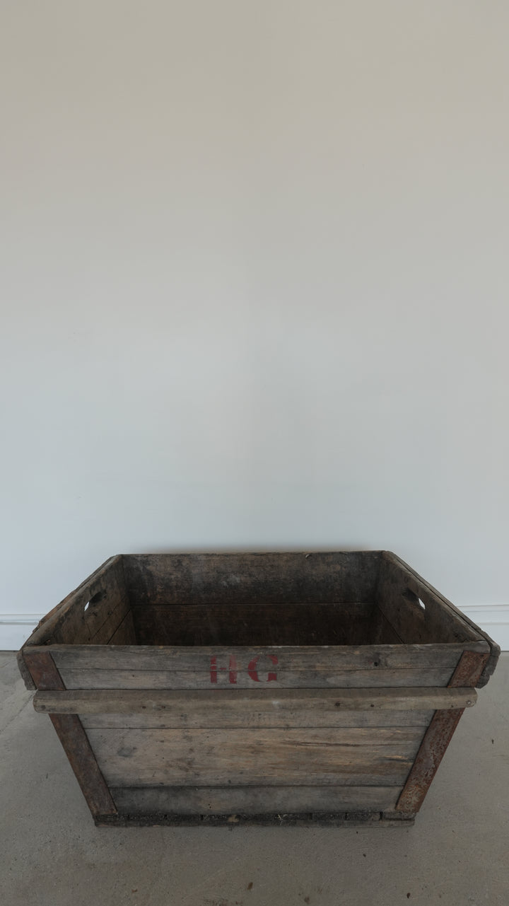 Antique French Wine And Champagne Harvest Bucket - Trouvaille Imports