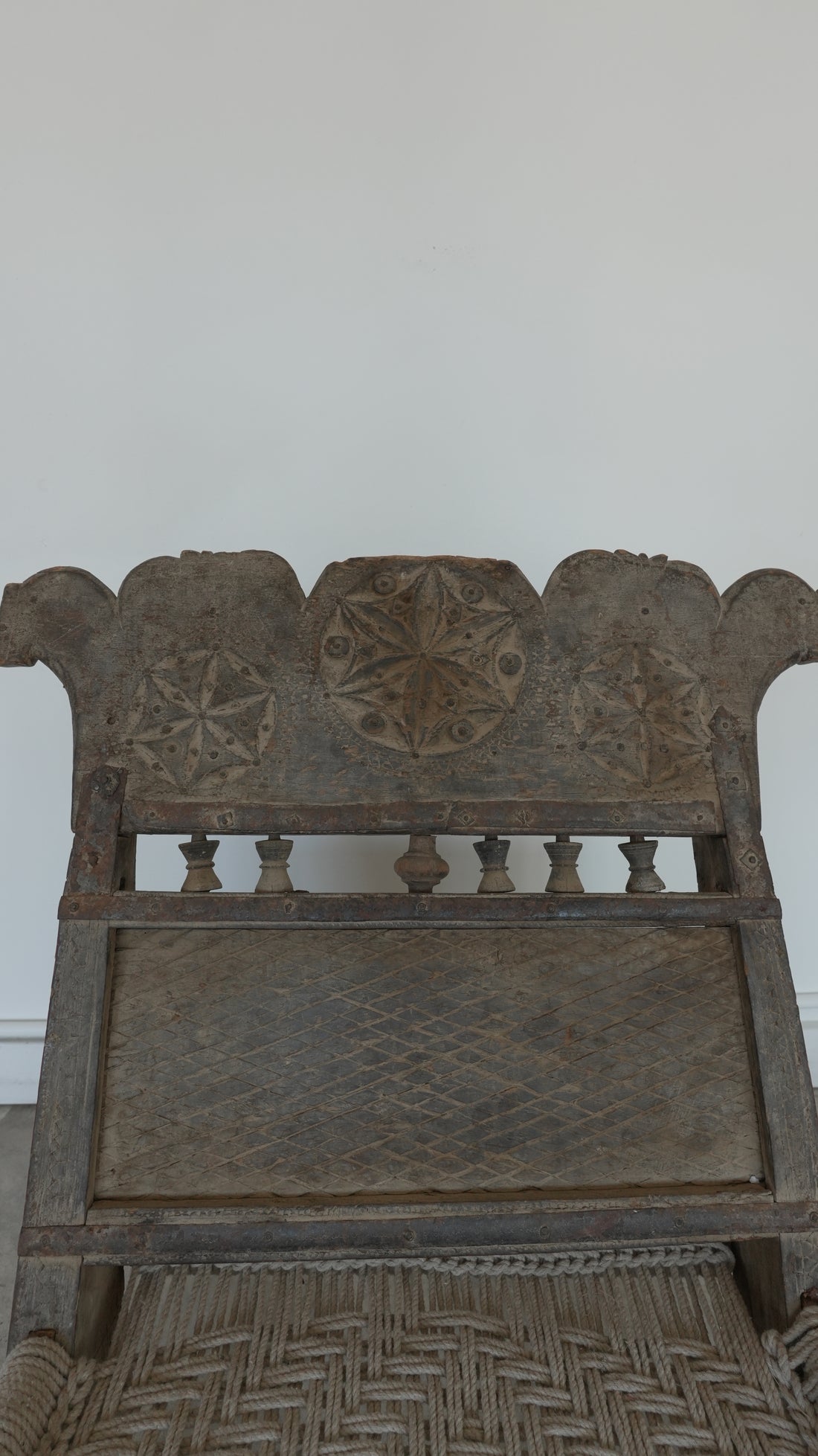Rare Antique Indian Chair - Trouvaille Imports