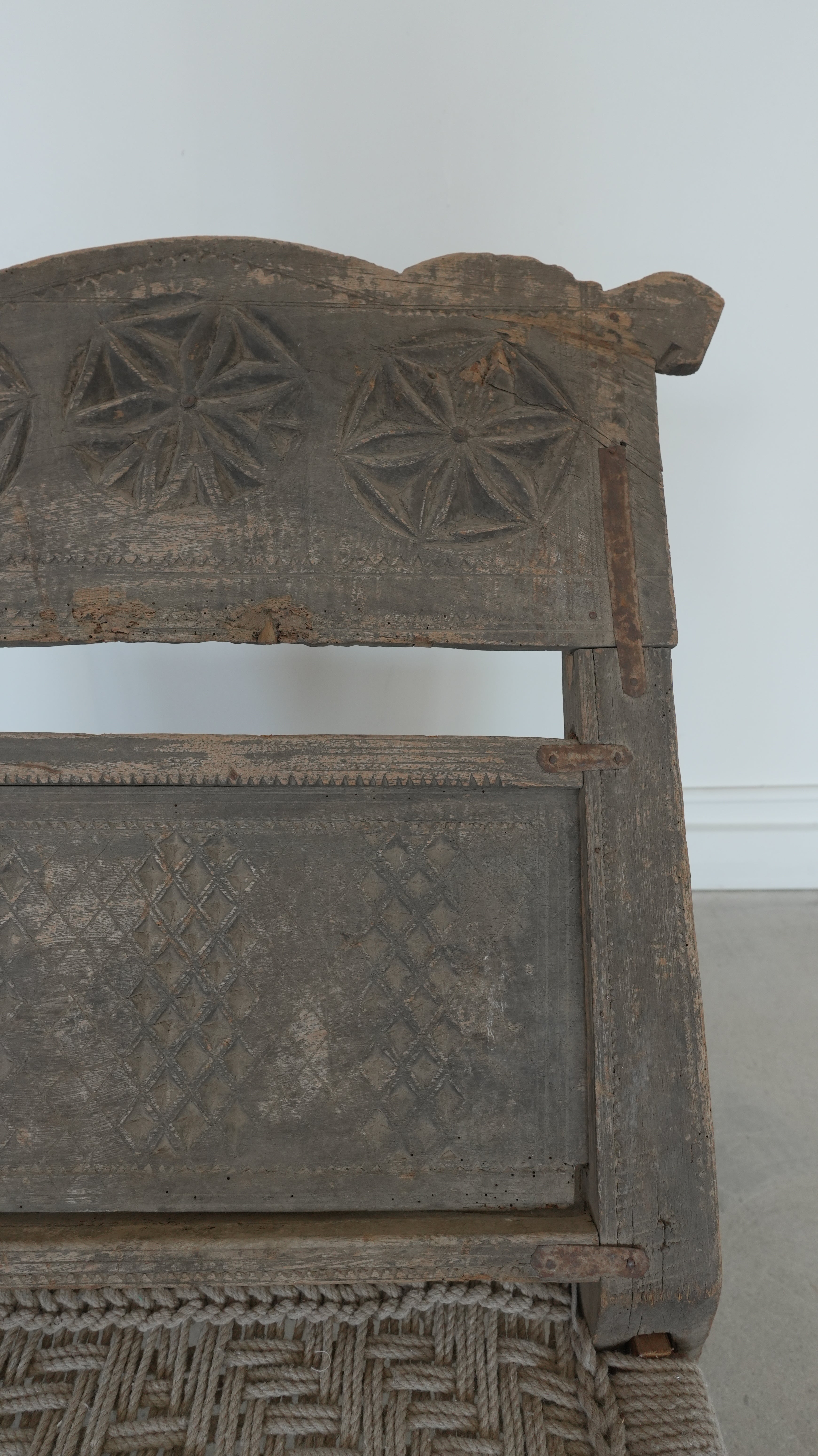 Rare Antique Indian Chair - Trouvaille Imports