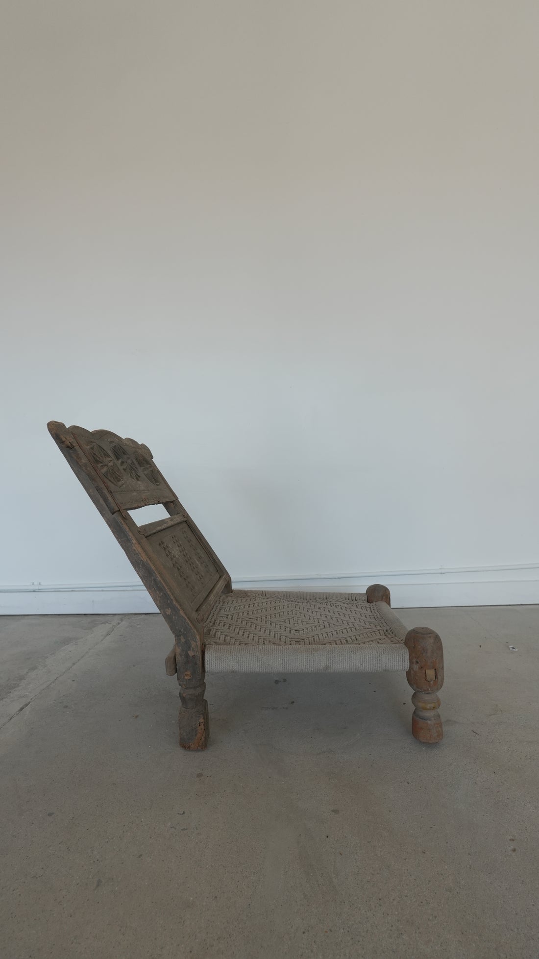 Rare Antique Indian Chair - Trouvaille Imports