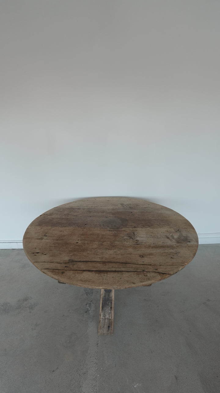 18th Century Antique French Wine Table - Trouvaille Imports