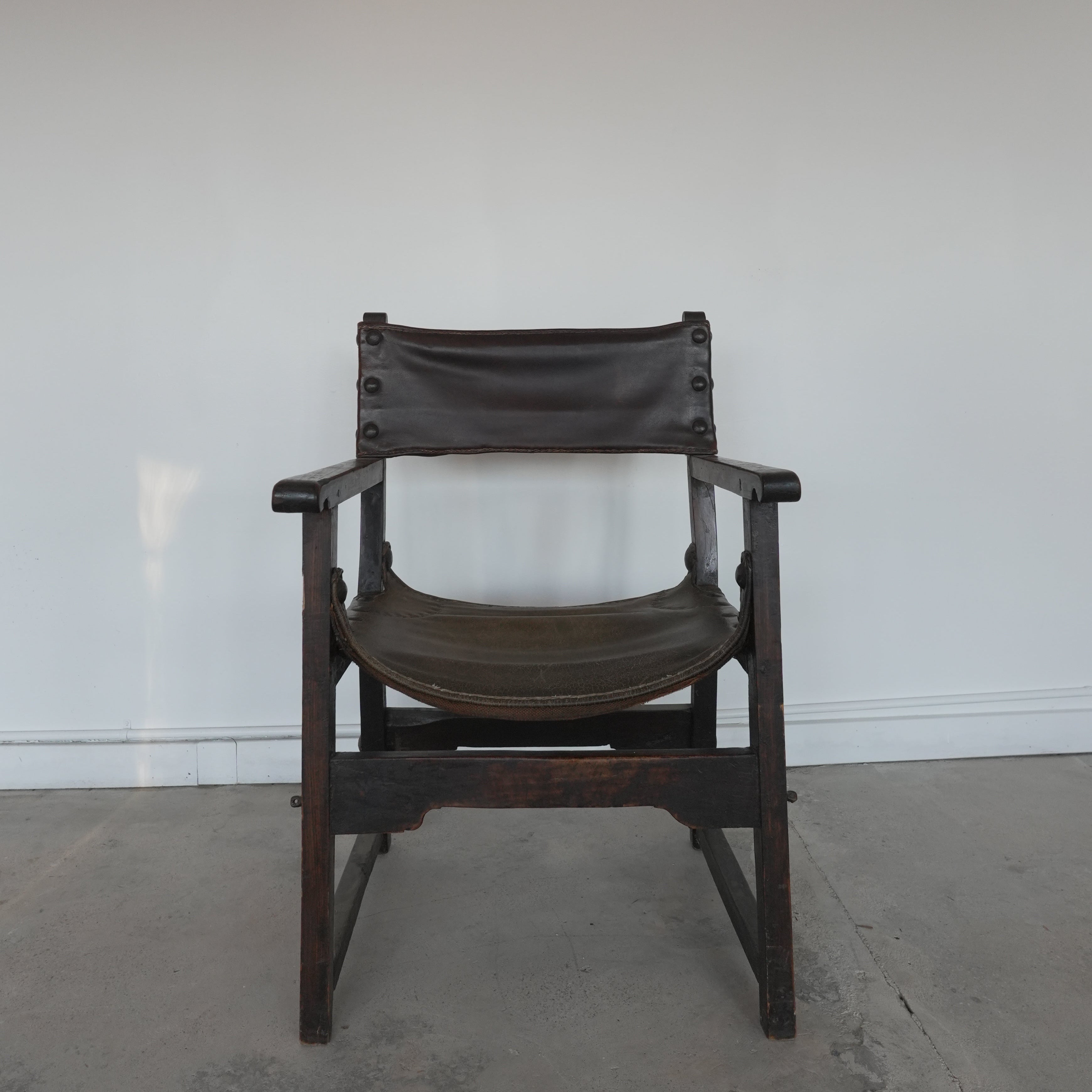 Antique 1850's Spanish Chair - Trouvaille Imports