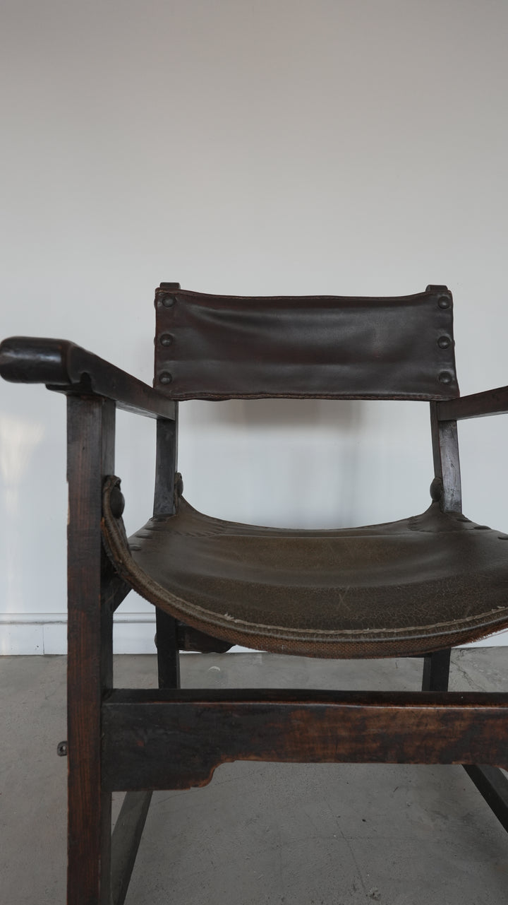 Antique 1850's Spanish Chair - Trouvaille Imports