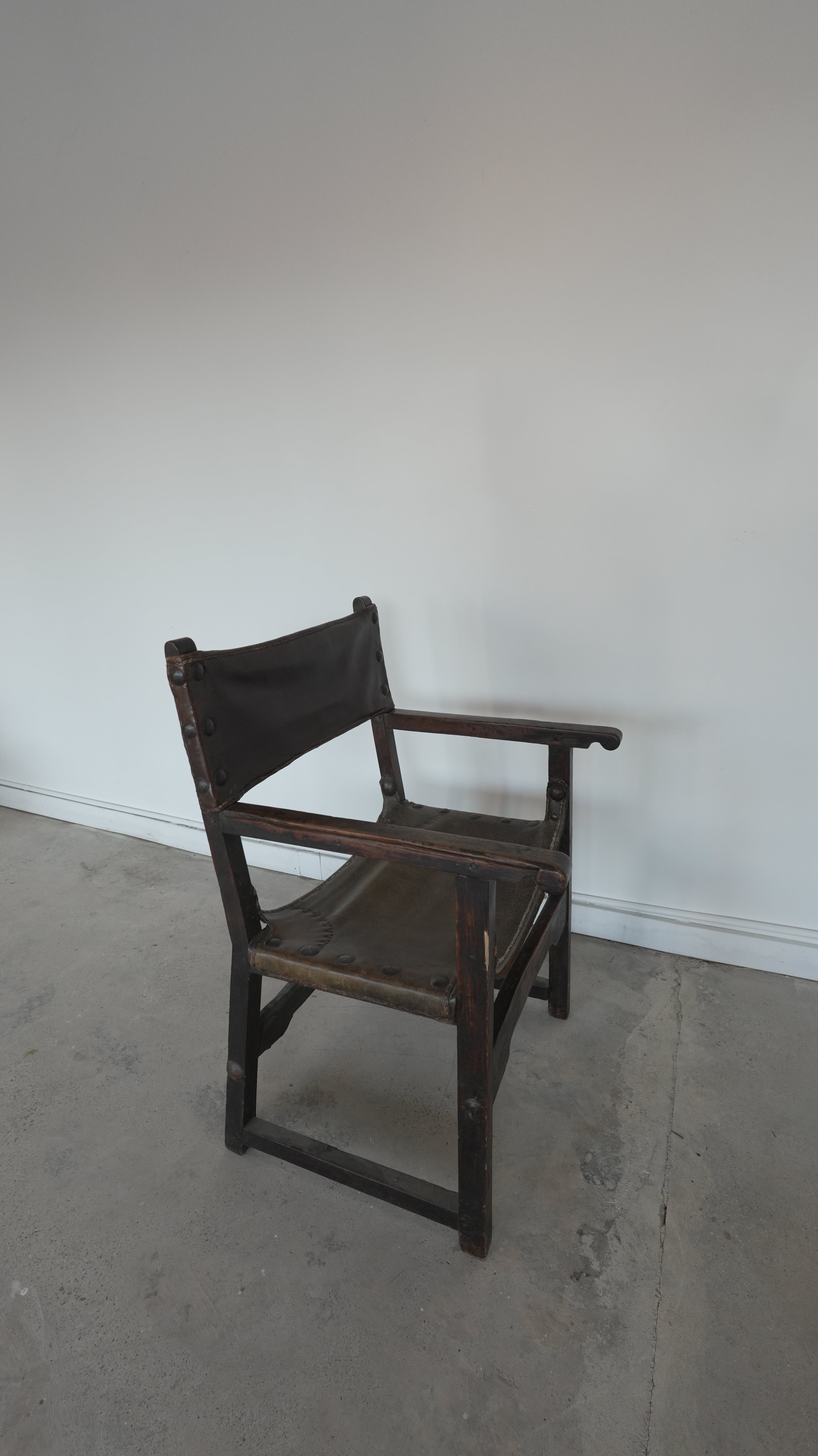 Antique 1850's Spanish Chair - Trouvaille Imports