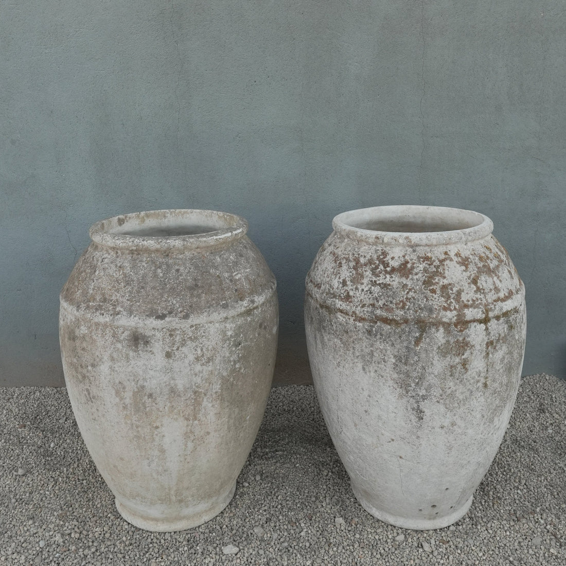 ✨ Rare Pair of Tall Willy Guhl Swiss Alpine Vases - Trouvaille Imports