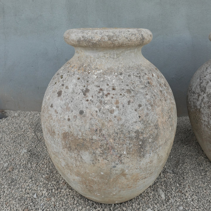 Rare Pair of Willy Guhl Alpine Urns - Trouvaille Imports