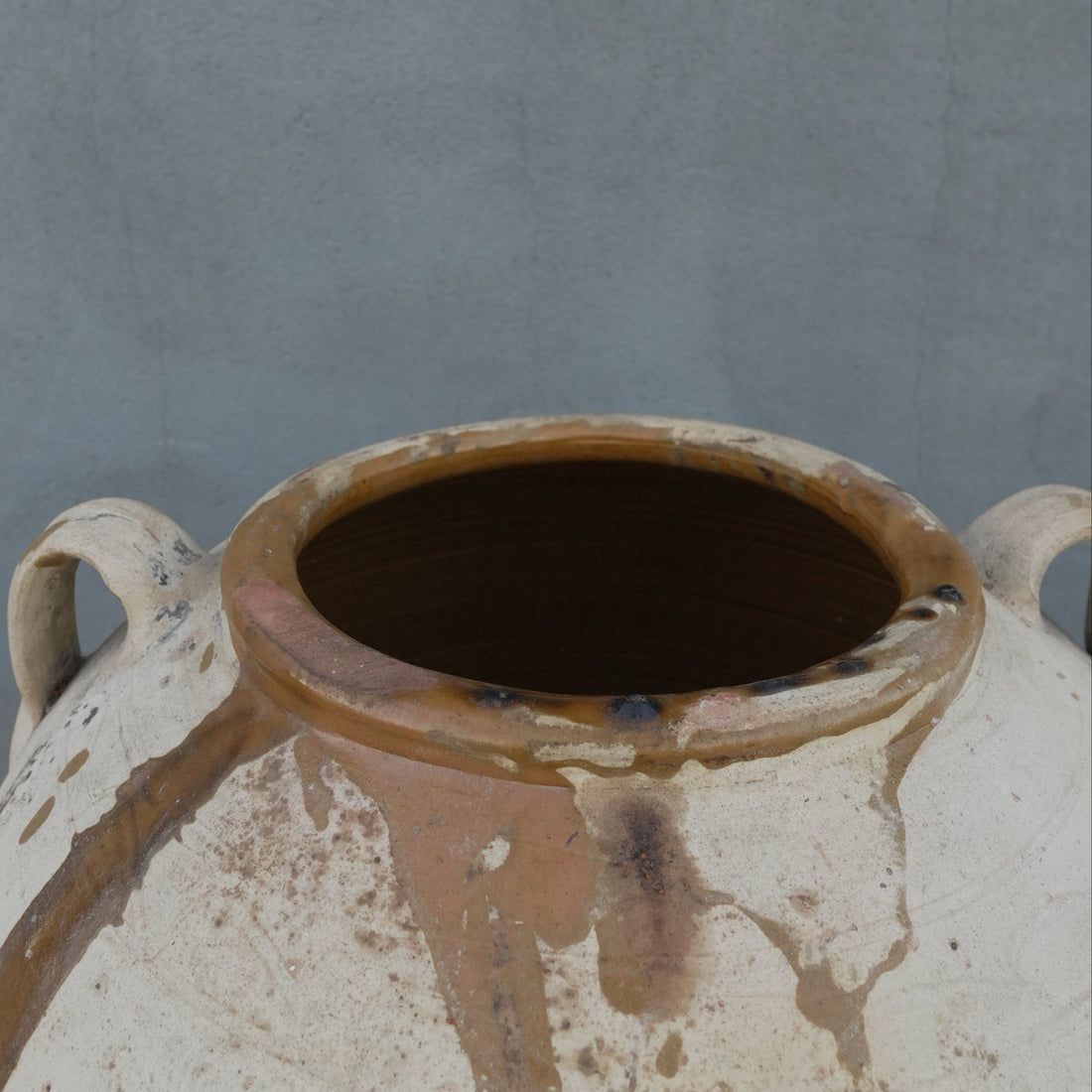Antique Olive Pot - Trouvaille Imports