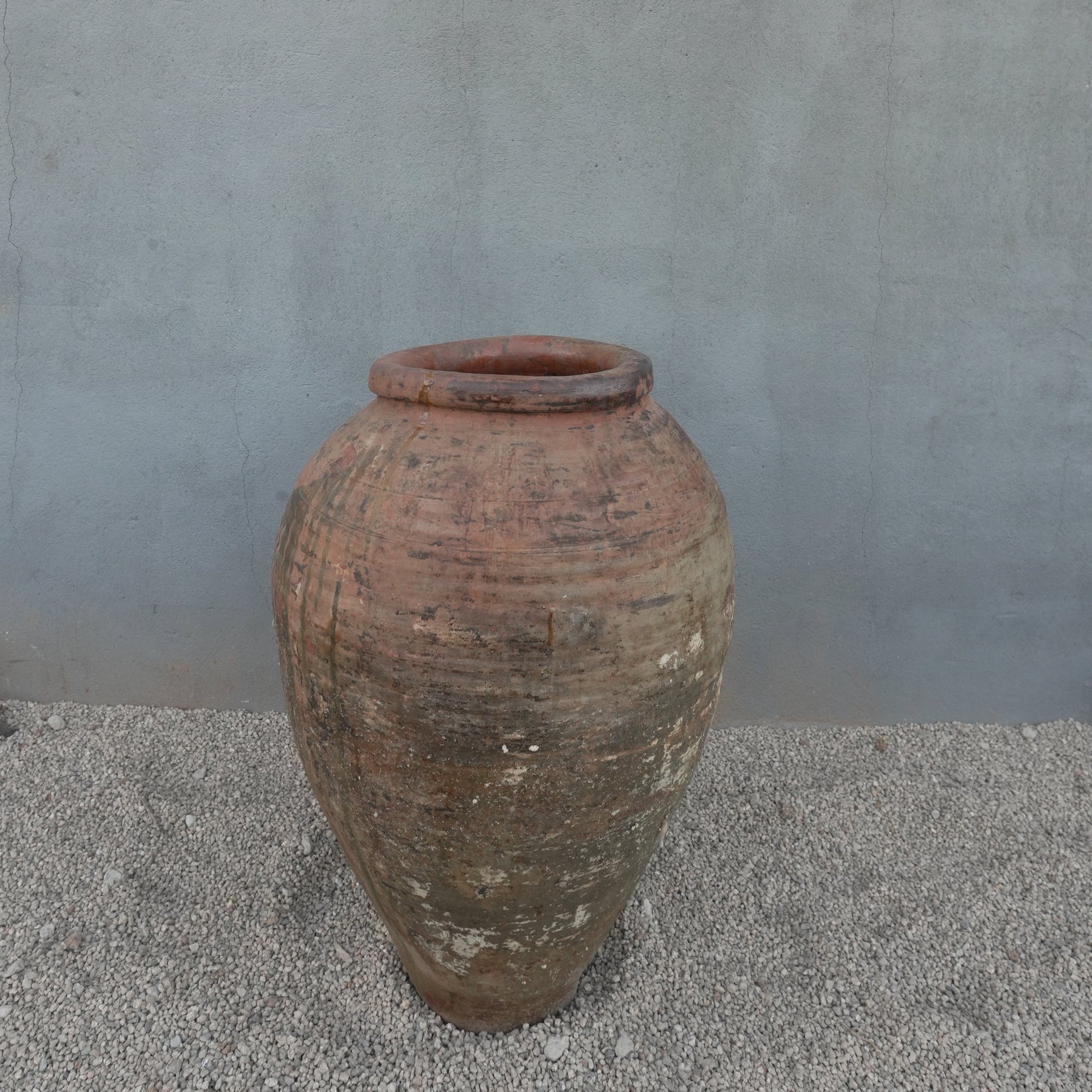 Antique Olive Pot - Trouvaille Imports