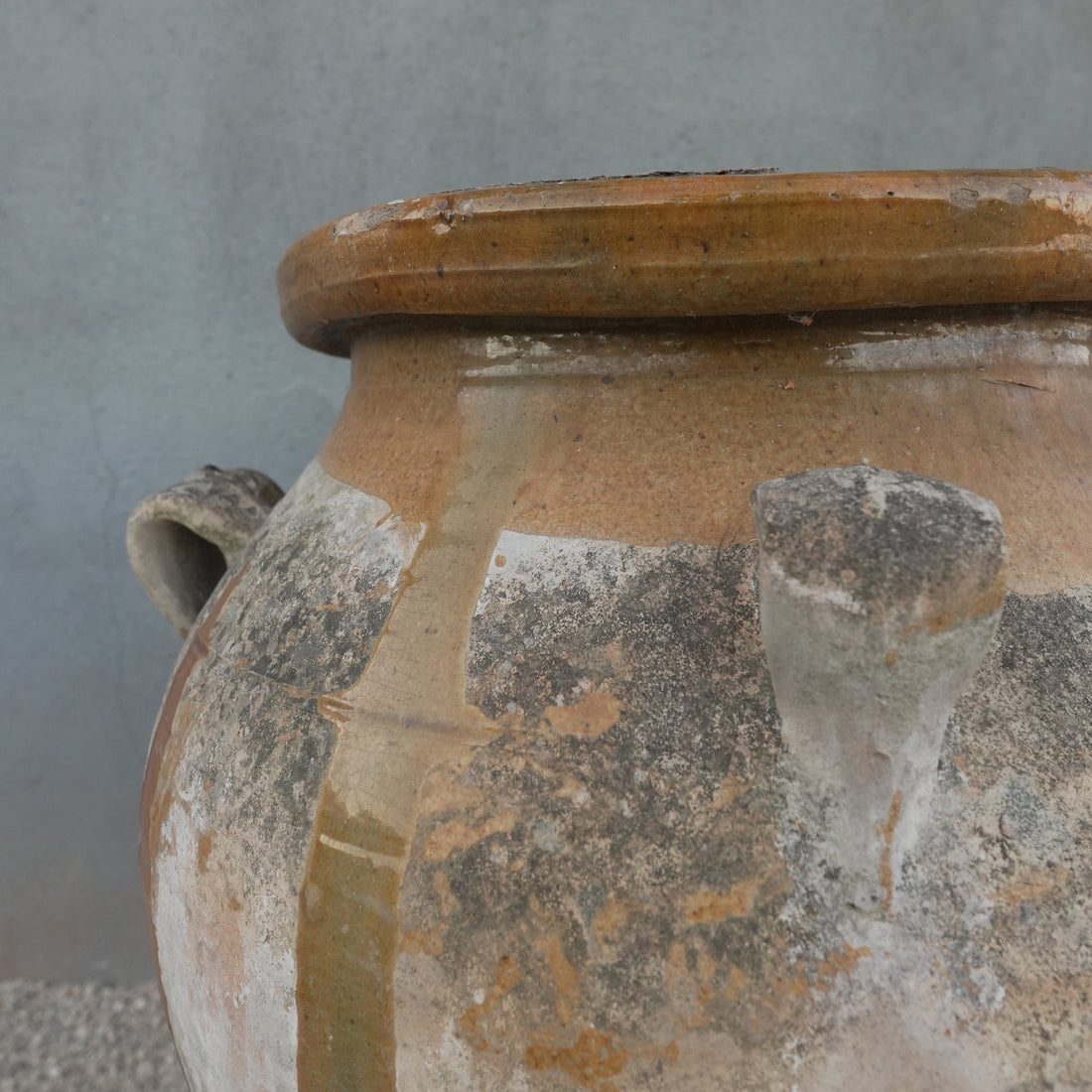 Antique Spanish Olive Oil Pot - Trouvaille Imports