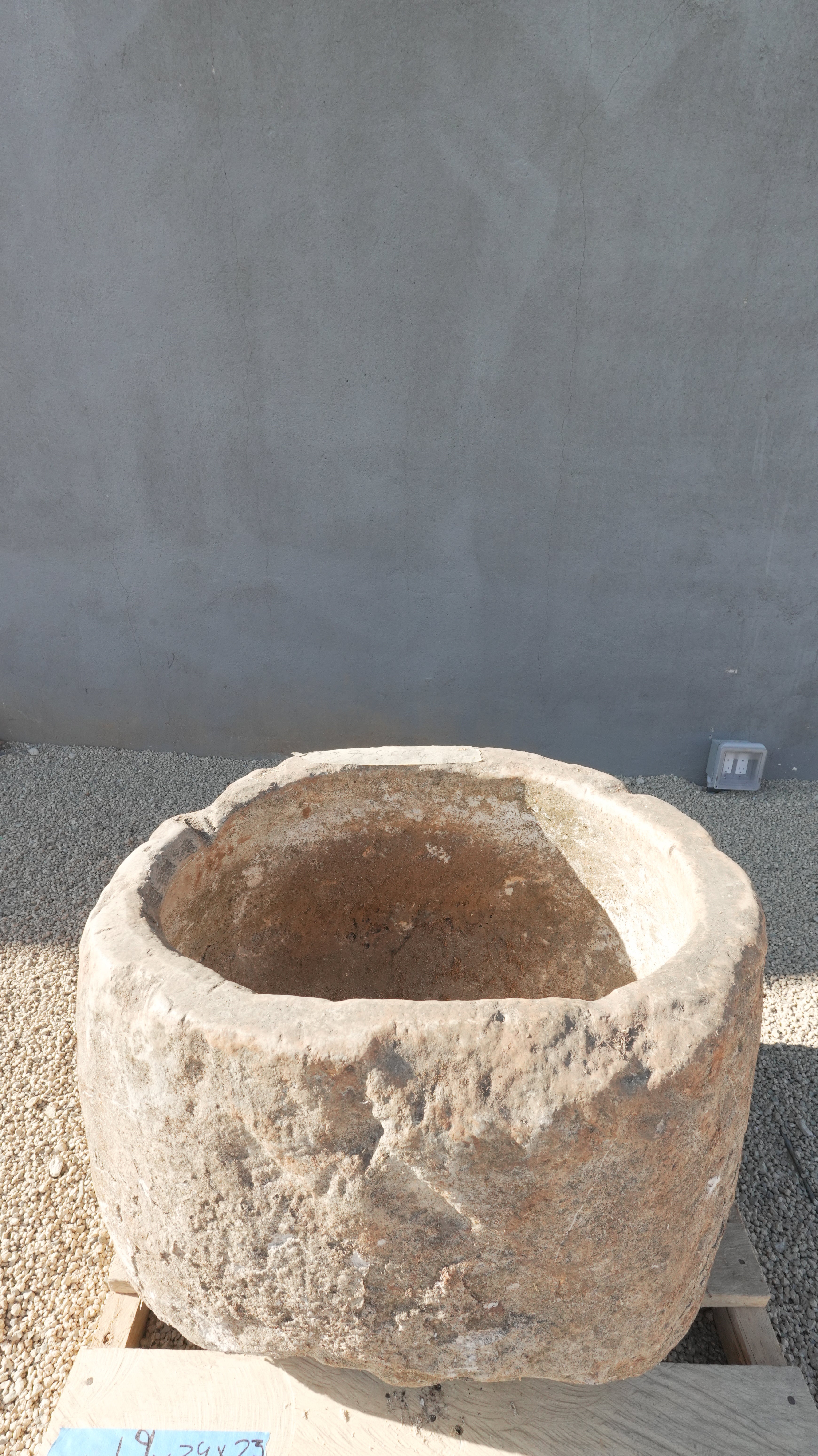 Limestone Round Trough