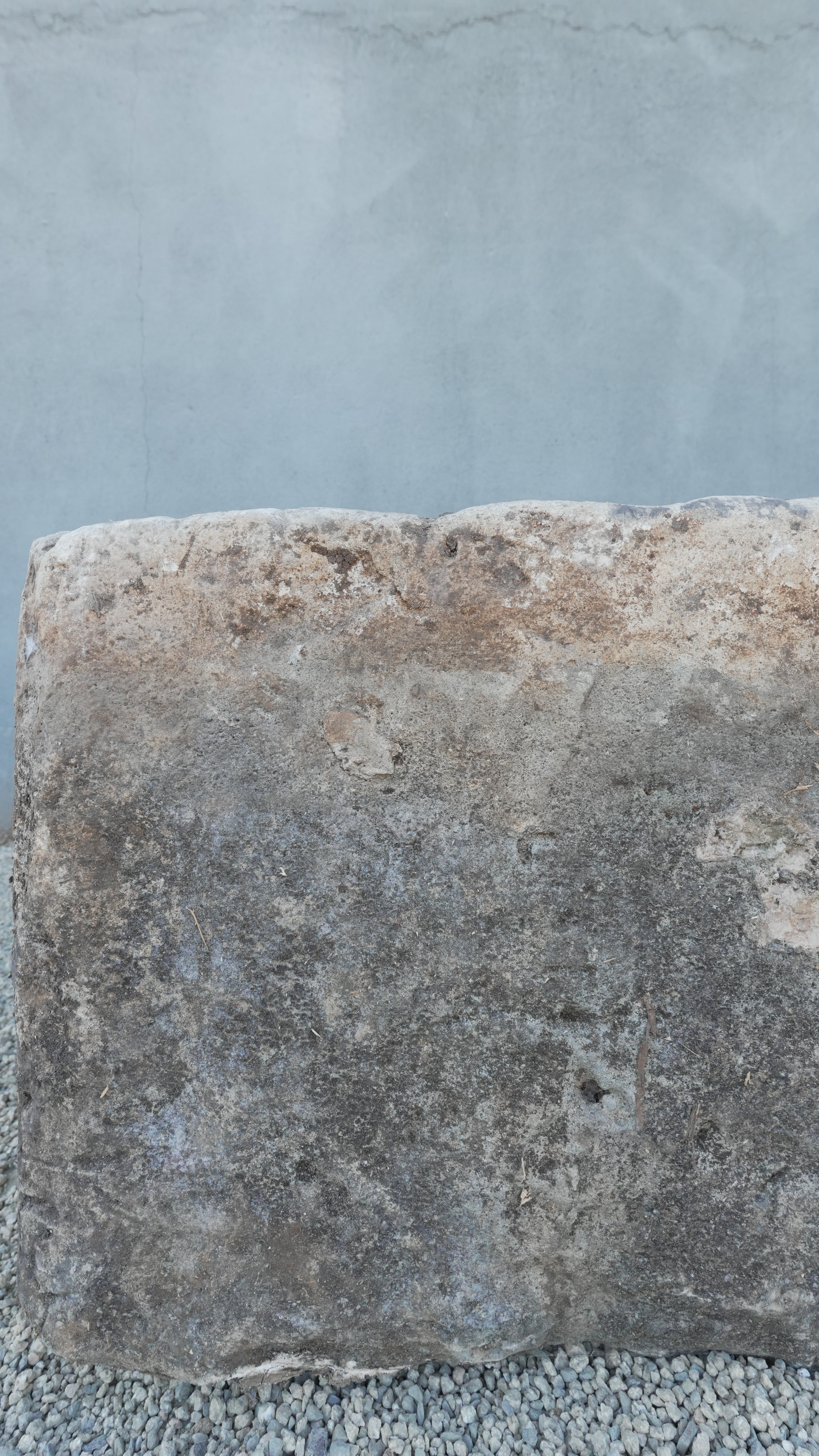 Vintage Limestone Trough Square