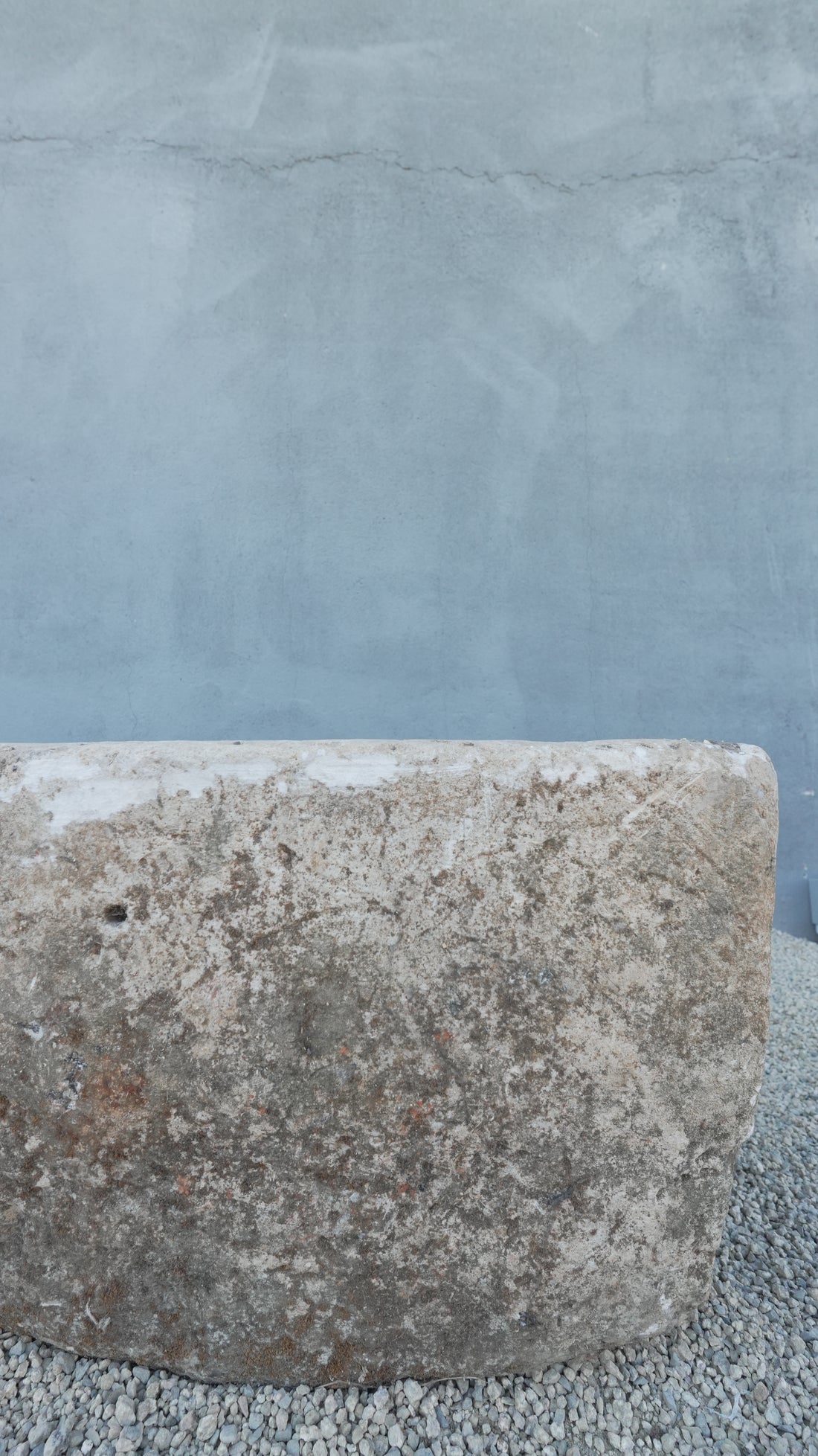 Vintage Limestone Trough Square