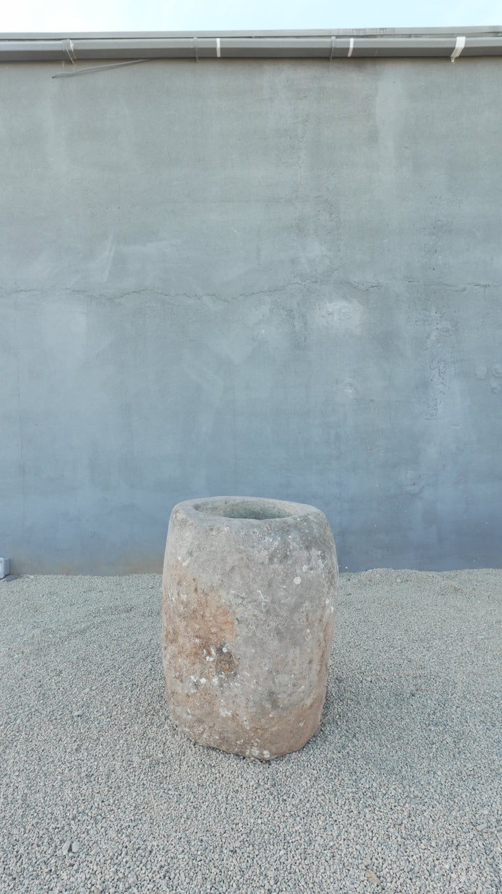 Antique Limestone Planter