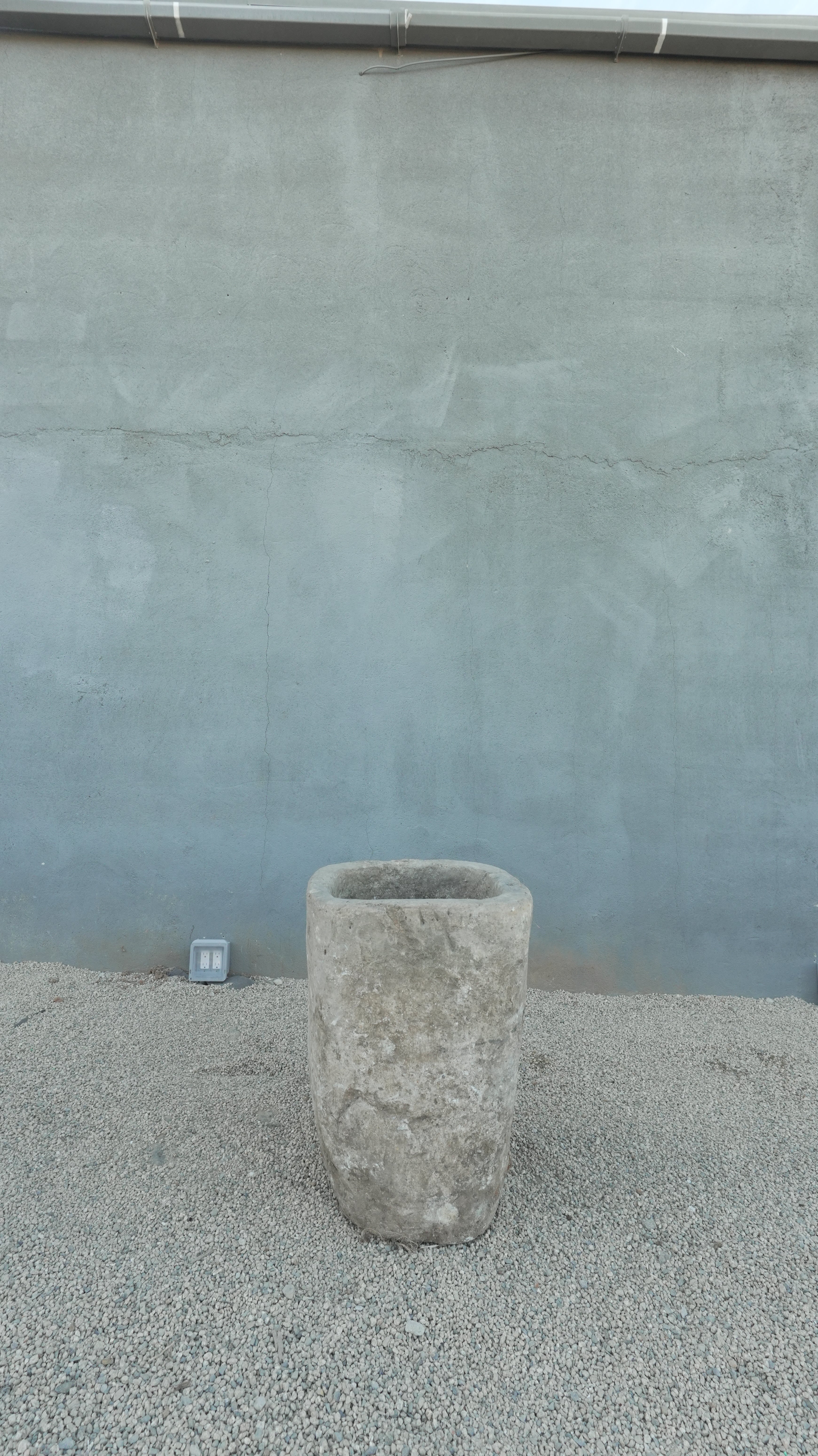 Antique Limestone Planter