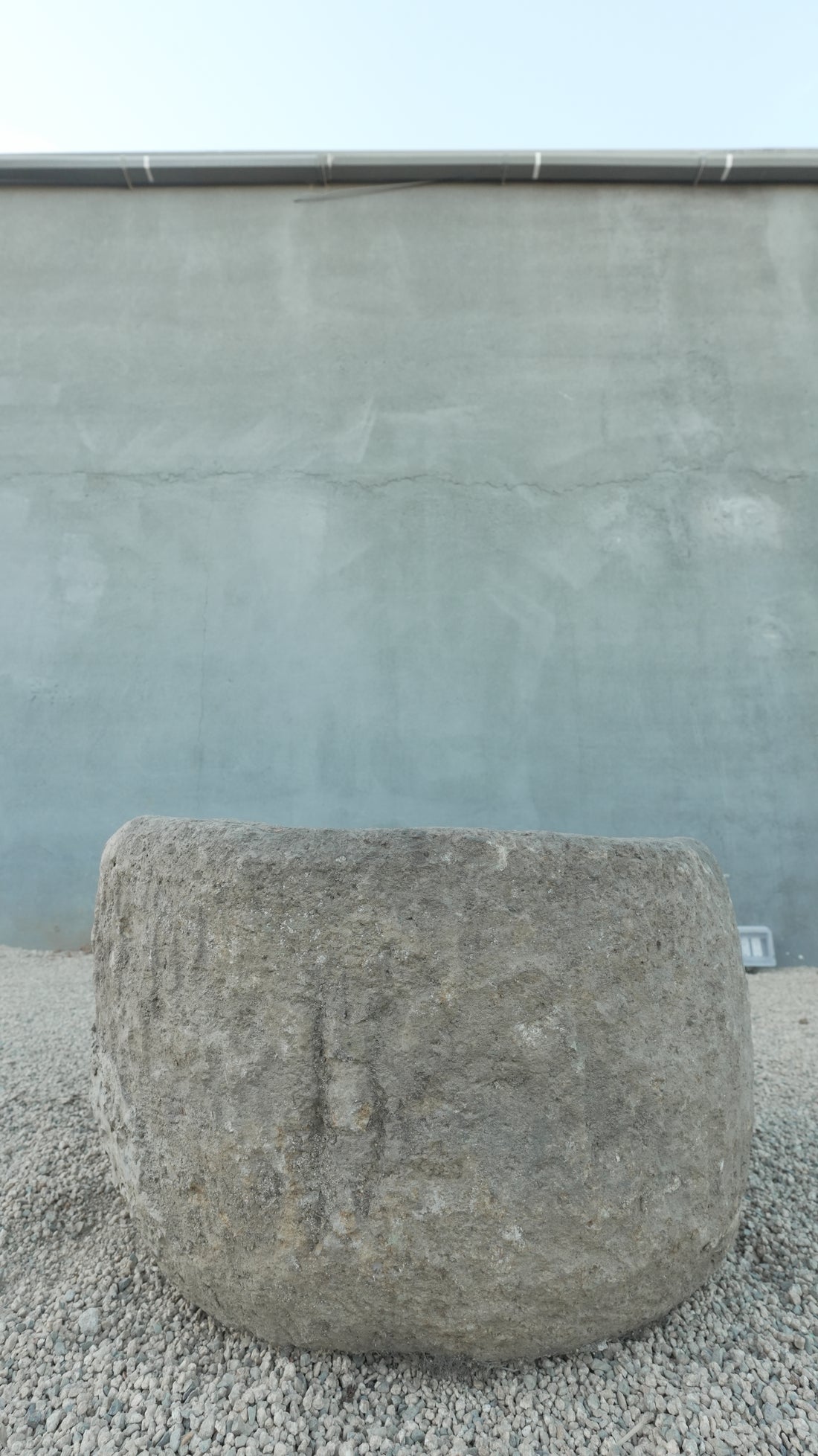 Vintage Limestone Round Trough