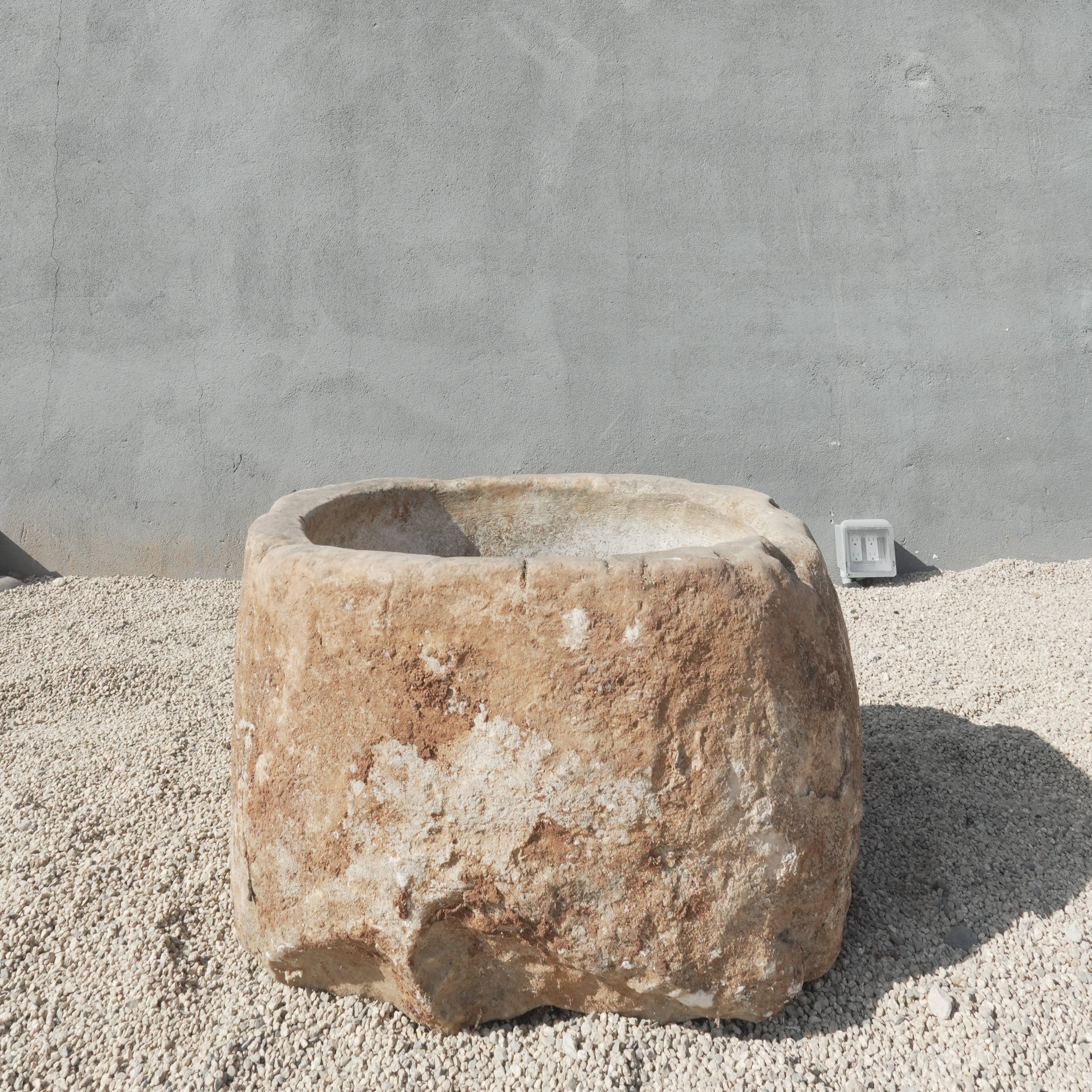 Vintage Limestone Trough