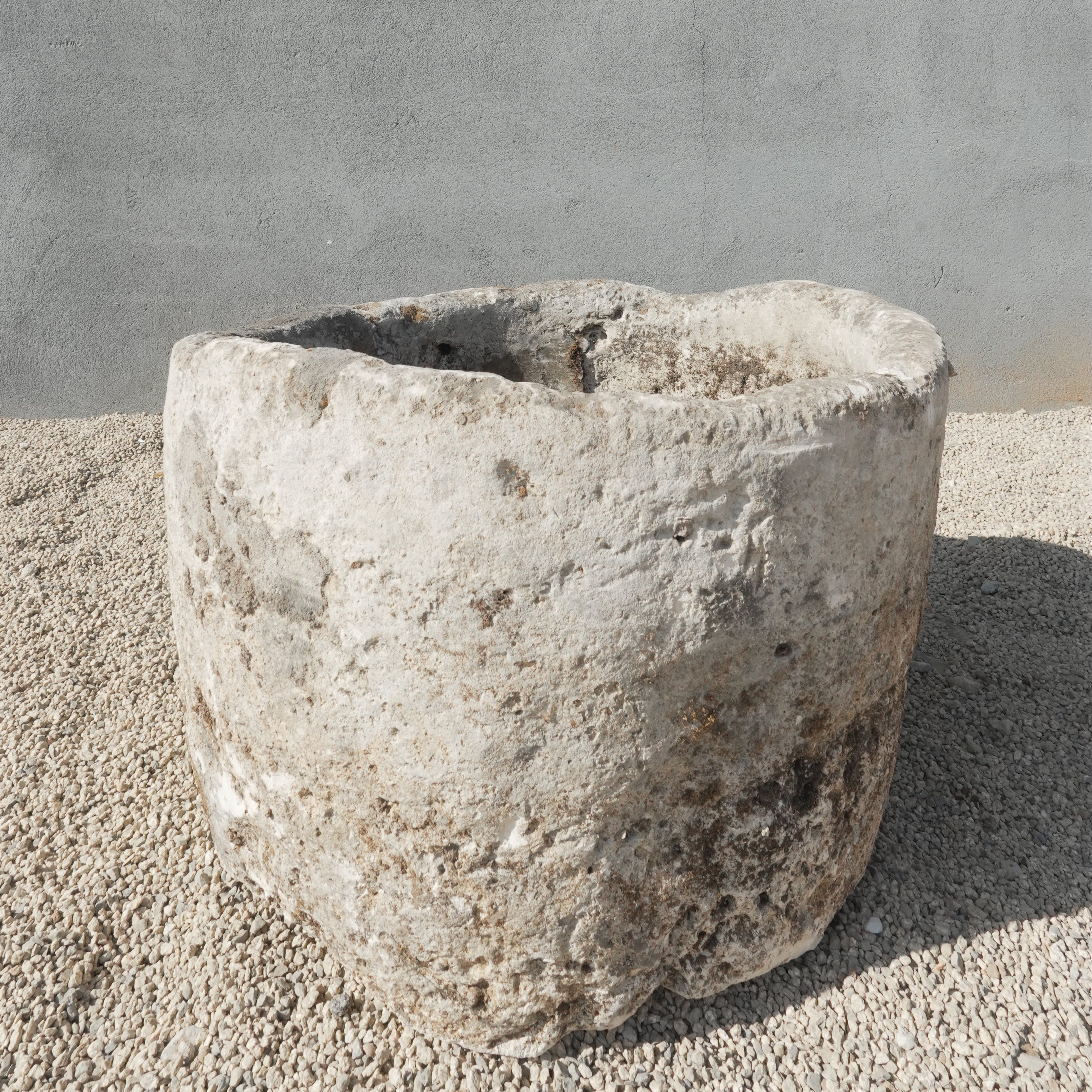 Vintage Limestone Round Trough