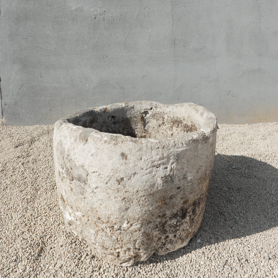 Vintage Limestone Round Trough