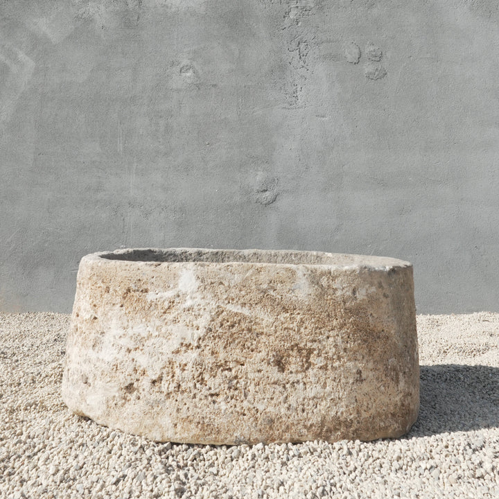 Vintage Limestone Trough