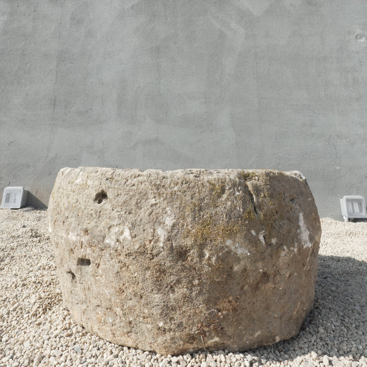 Vintage Limestone Round Trough