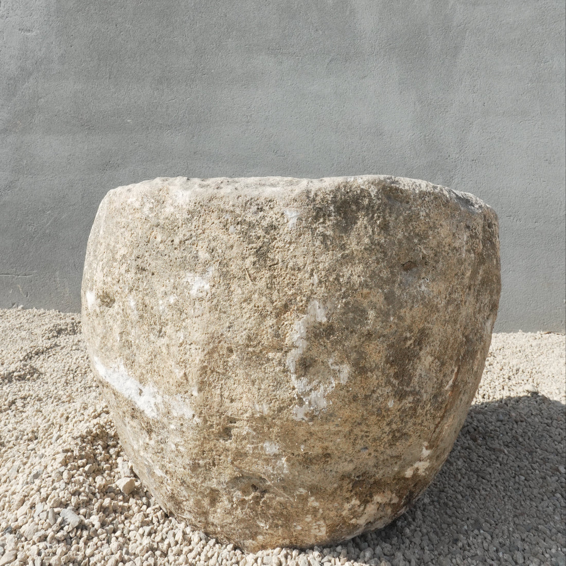 Vintage Limestone Round Trough
