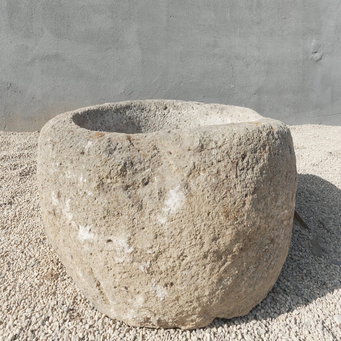 Vintage Limestone Round Trough