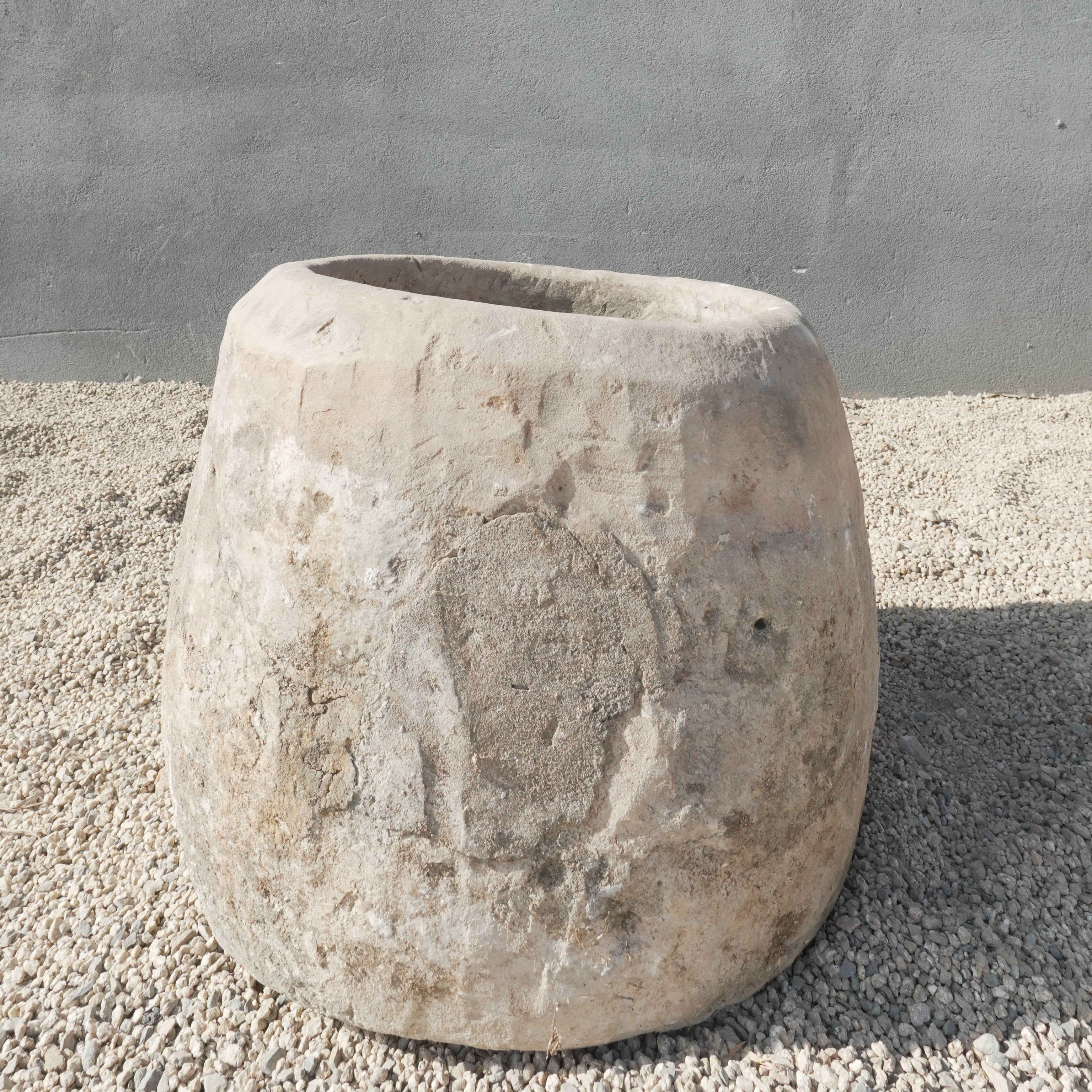 Vintage Limestone Planter