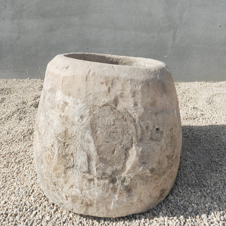 Vintage Limestone Planter