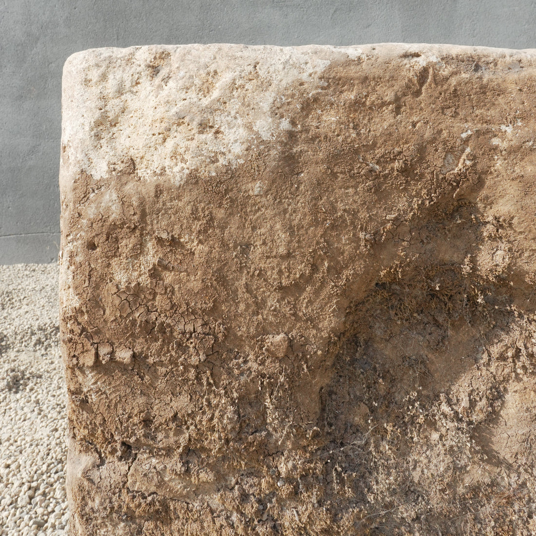 Vintage Limestone Rectangle Planter