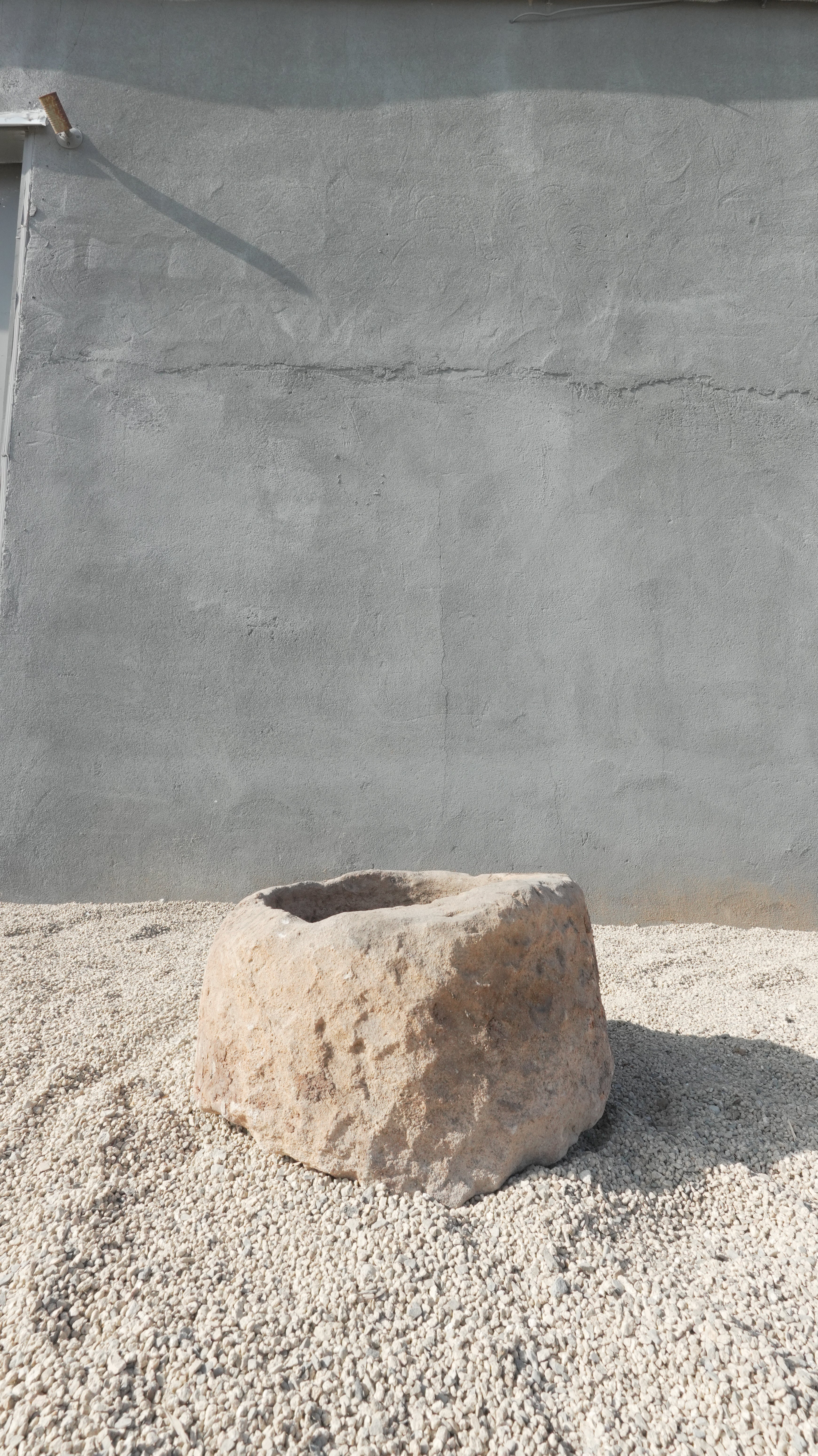 Vintage Limestone Round Trough
