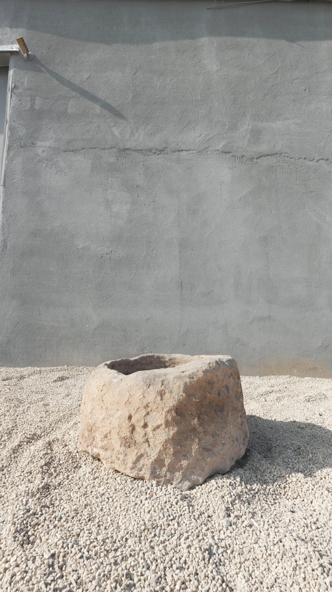 Vintage Limestone Round Trough