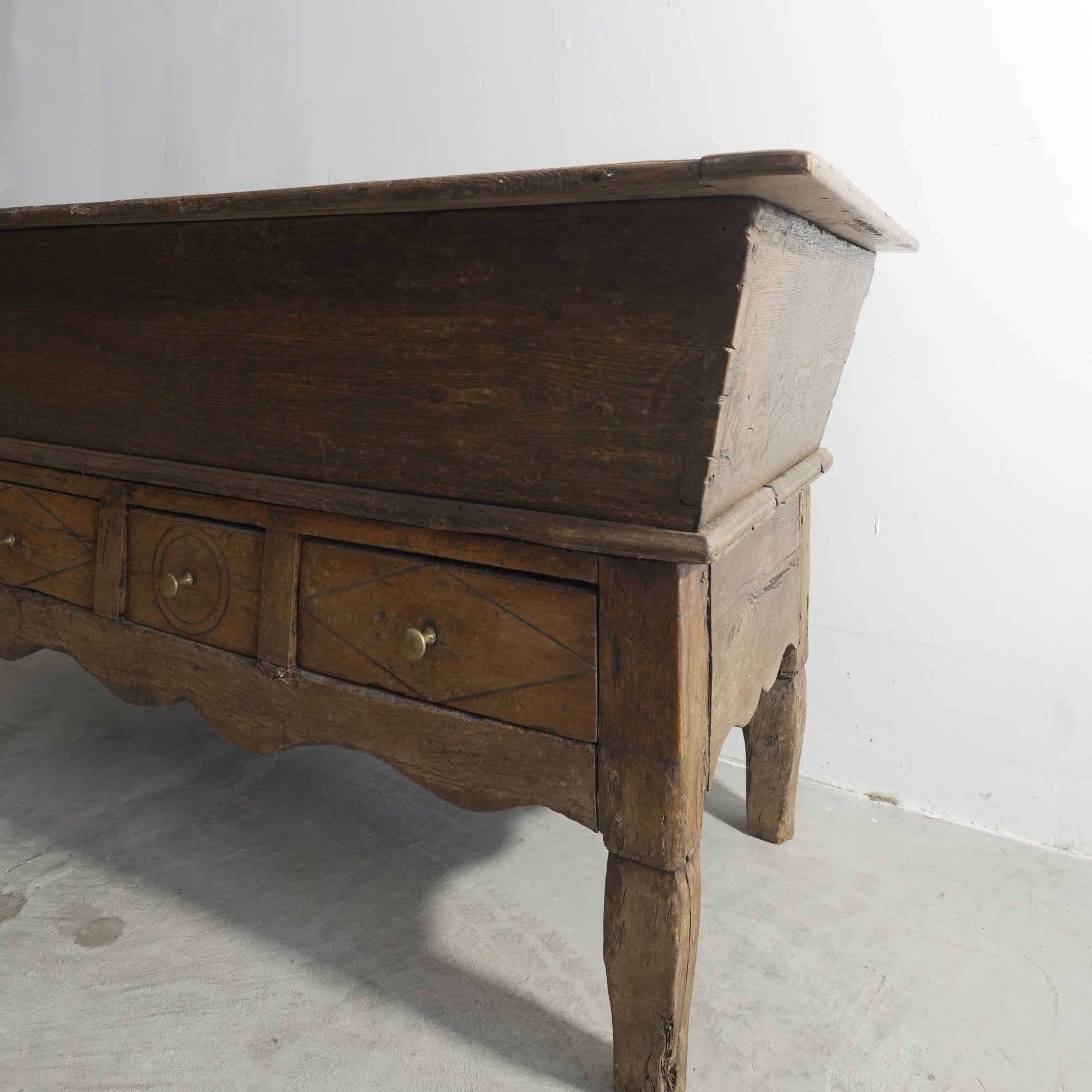 Antique French Bakers Table